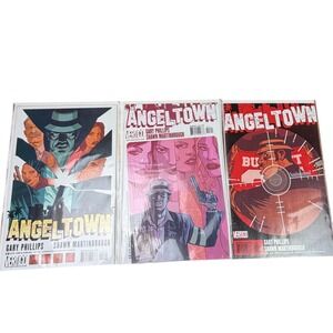 Vertigo Angeltown Comic Book Lot Issues 2 3 4 Gary Phillips Shawn Martinbrough